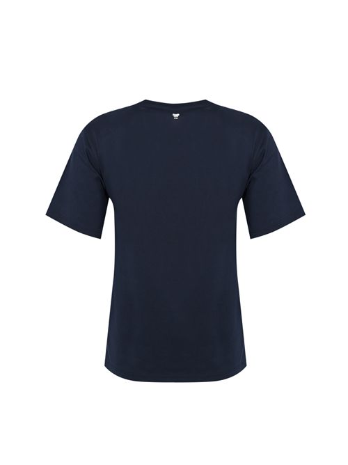 T-shirt WKDTENUE in cotone con stampa grafica Blu WEEKEND MAX MARA | 2615971051600007